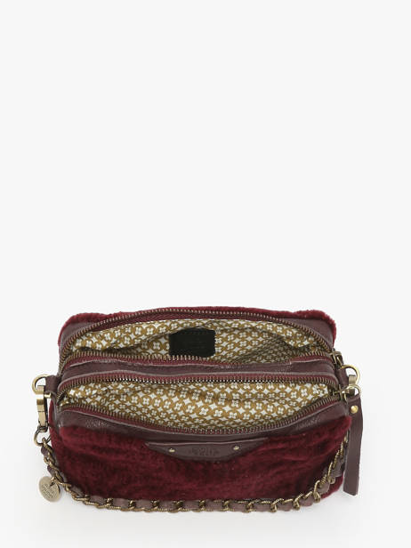 Cross Body Tas Vintage Leder Mila louise Bruin vintage 2367XFUC ander zicht 2